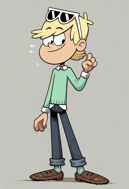 Loni Loud (Leni Loud genderbend)- The Loud House