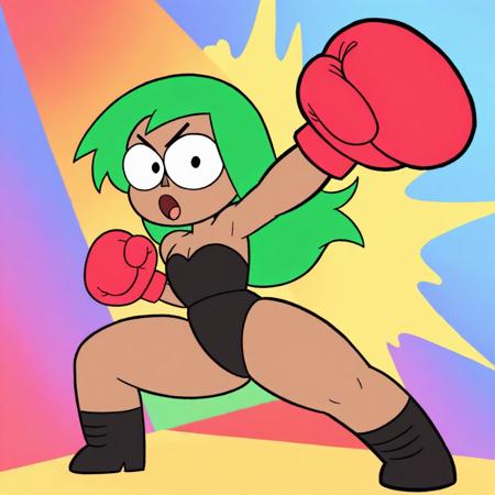 Punching Judy | ok k.o. | Character | by meg_quazar V1