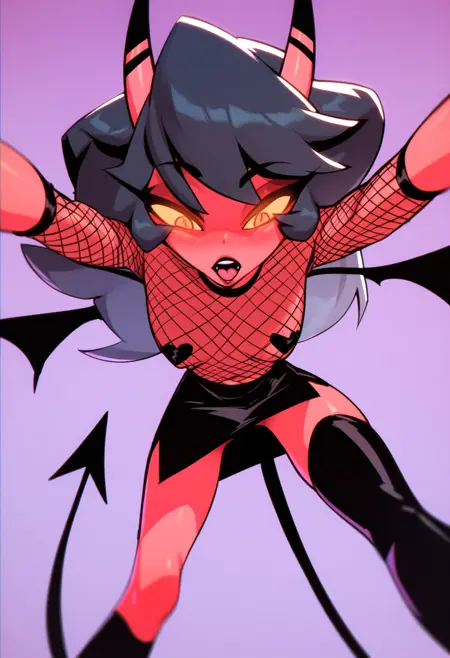 Kiki (Succubus & Human Form) - Helluva Boss [Pony XL]