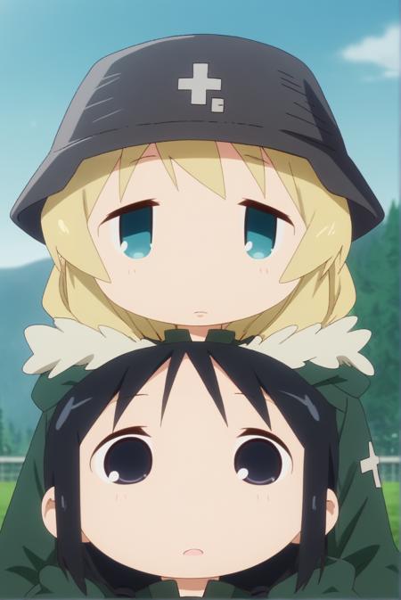 Chito and Yuuri (Girls' Last Tour) v2