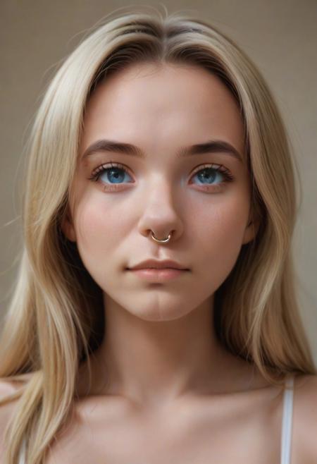 Septum Nose Ring Piercing - Pony V1