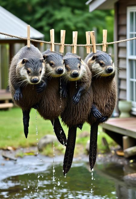 beavers need to be dried)