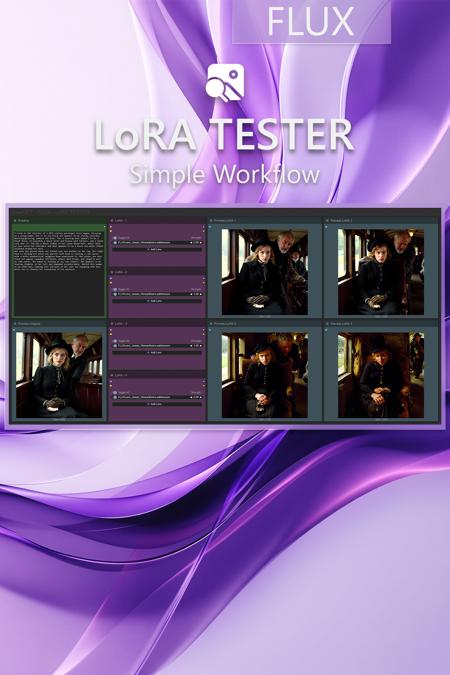 【FLUX】LoRA TESTER v5.0
