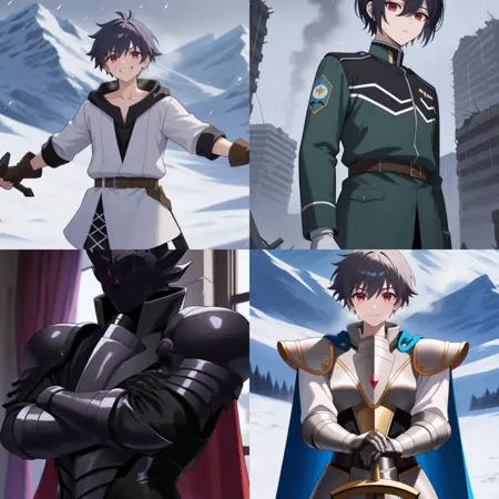 Leo Demonheart [4 Outfits • Yuusha, Yamemasu]