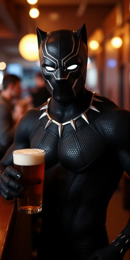 Black Panther - Flux1.D & SDXL v1.0 Flux1.D