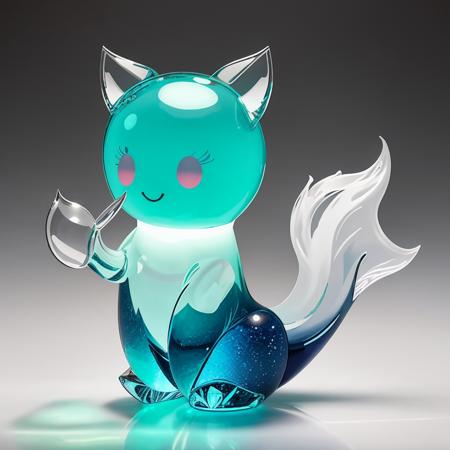 glasssculpture, a cute anima