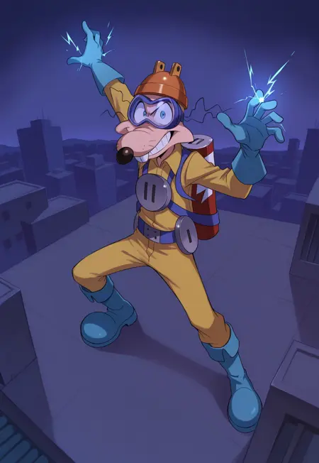 Megavolt - Darkwing Duck [Pony/IL]