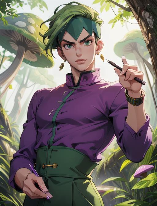 UnOfficial Kishibe Rohan (岸辺 露伴) - Jojo's Bizarre Adventure (ジョジョの奇妙な冒険) image by MerrowDreamer