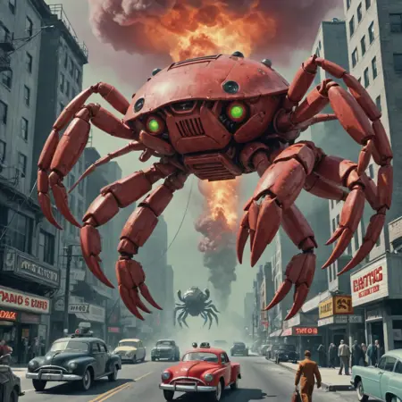 Urabewe Retro Sci-Fi