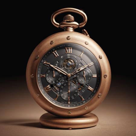 <lora:W4tch35_05A-000005:1>,an advertising photograph of a (W4tch35:1.1) as a (pocket_watch:0.8),on watch stand,medium shot,tilt shift,bokhe,8k wallpaper,masterpiece,photorealistic,HDR UHD,high contrast,hyper realistic,volumetric lighting,