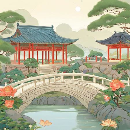 SDXL）chinese style illustration -- 国风插画- 🀄 | Stable 