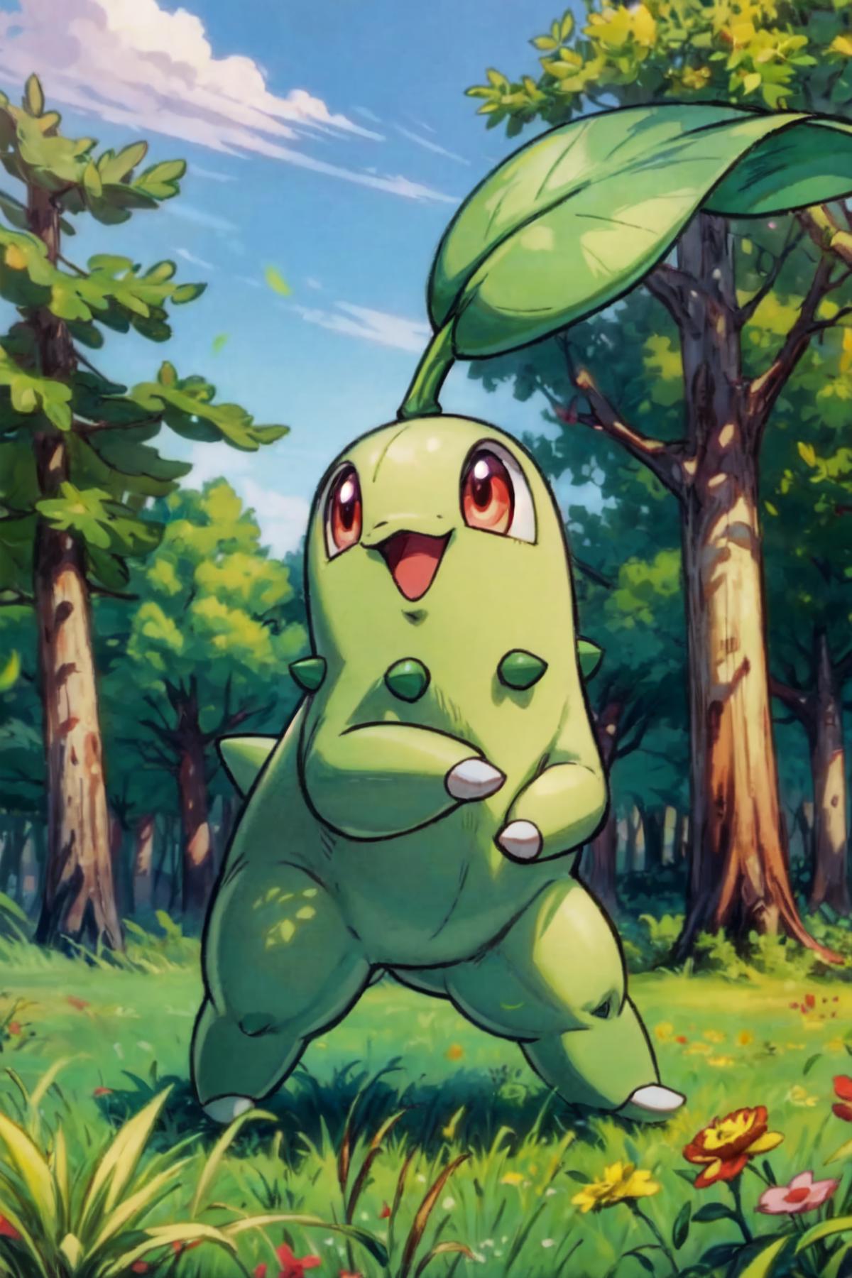 Chikorita (Pokemon) (Pokedex #0152) image by Kayako