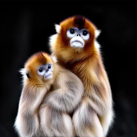 Golden Snub Nosed Monkey GSNM