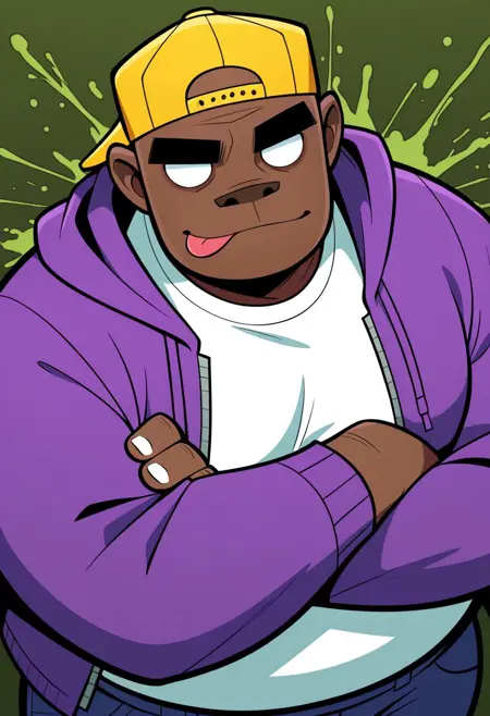 Russel Hobbs // Gorillaz (by sickmer)