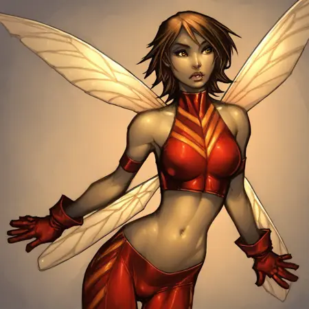 the  Wasp -Marvel ultimate (Joe Madureira)