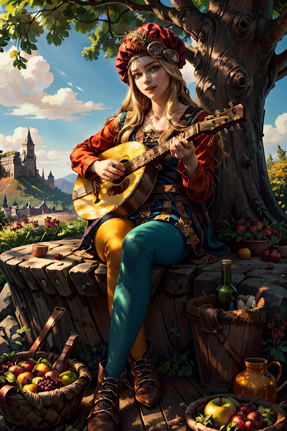 Priscilla from The Witcher 3 image by BloodRedKittie