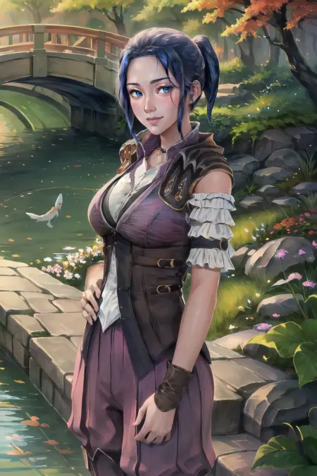 Arcane Caitlyn | League of Legends | YuruSama LoRa ✌️👌