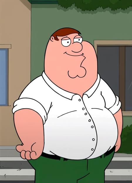 score_5, source_cartoon,
petergriffin, man, brown hair, fat, white shirt, green pants, outside, solo
<lora:FamilyGuyCombined_Pony:0.8>