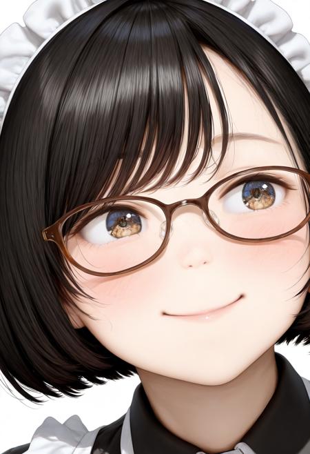 oval cell frame glasses1 / illustrious Illustrious_V1