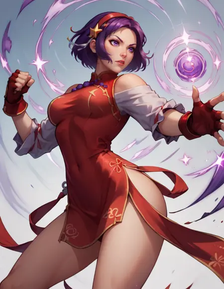 Athena Asamiya: King of Fighters (PonyXL)