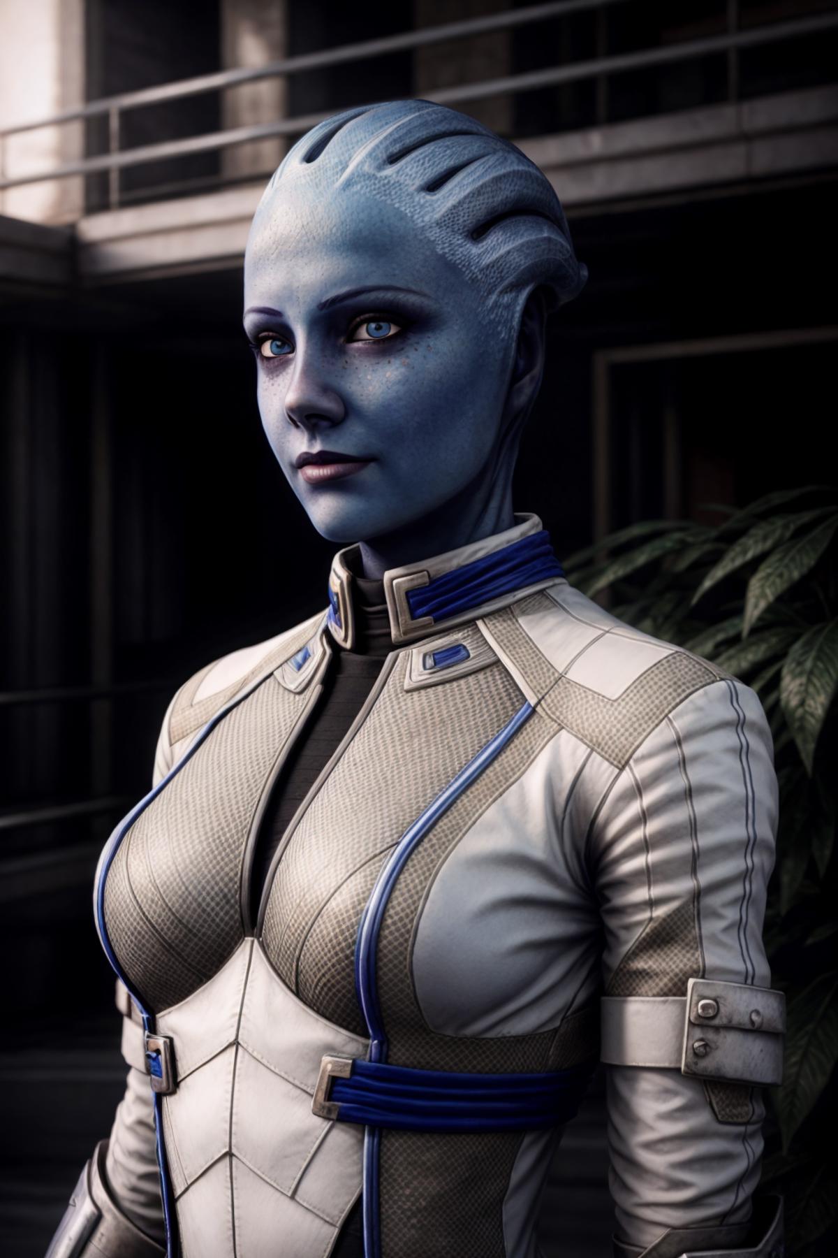 Liara T'Soni (Mass Effect) LoRA image by ADMNtek