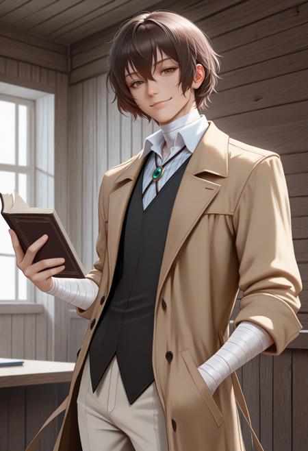 [IllustriousXL v0.1] Osamu Dazai | Bungou Stray Dogs v1.0