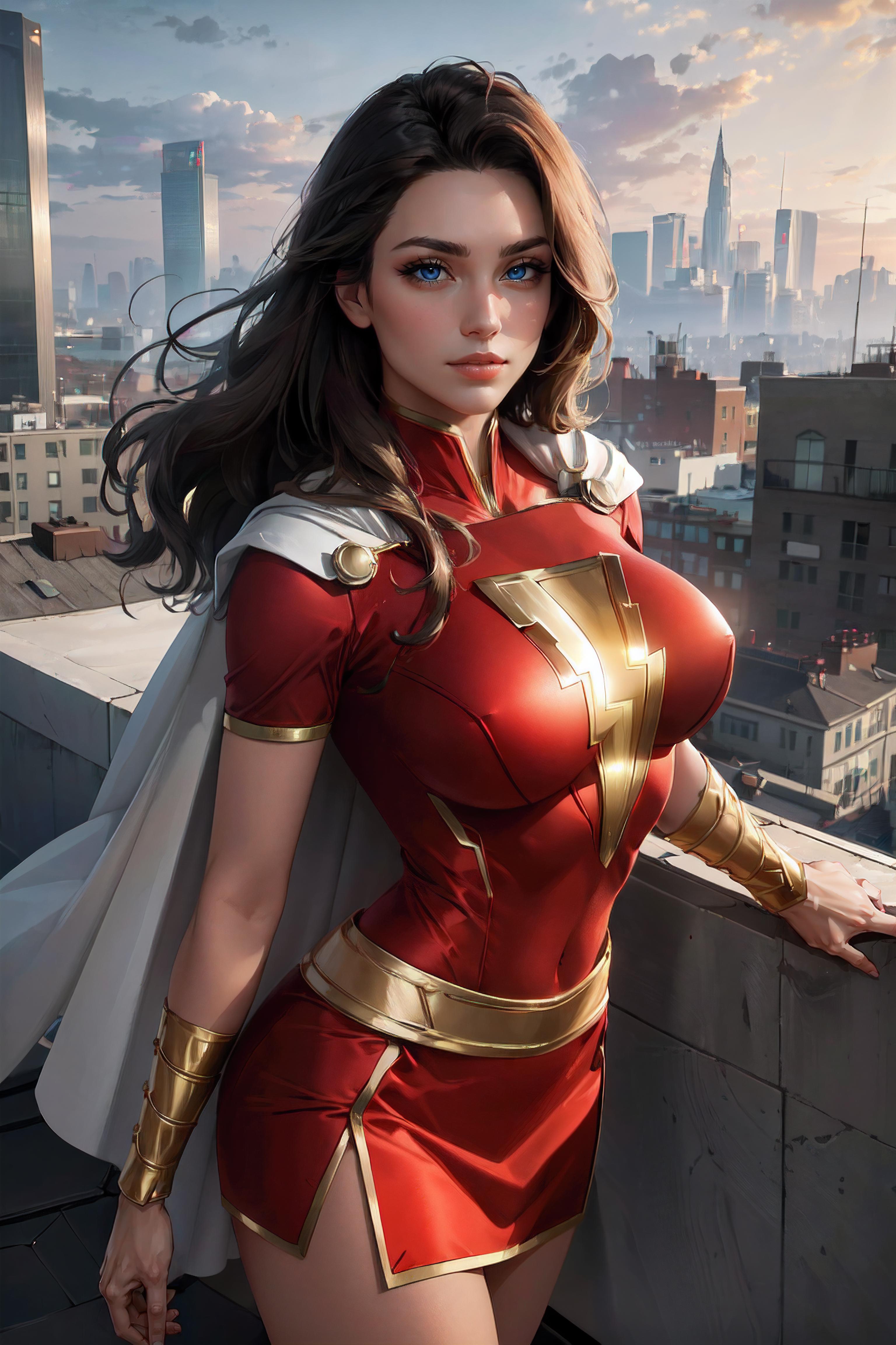 Mary Marvel (DC Comics) LoRA image by betweenspectrums