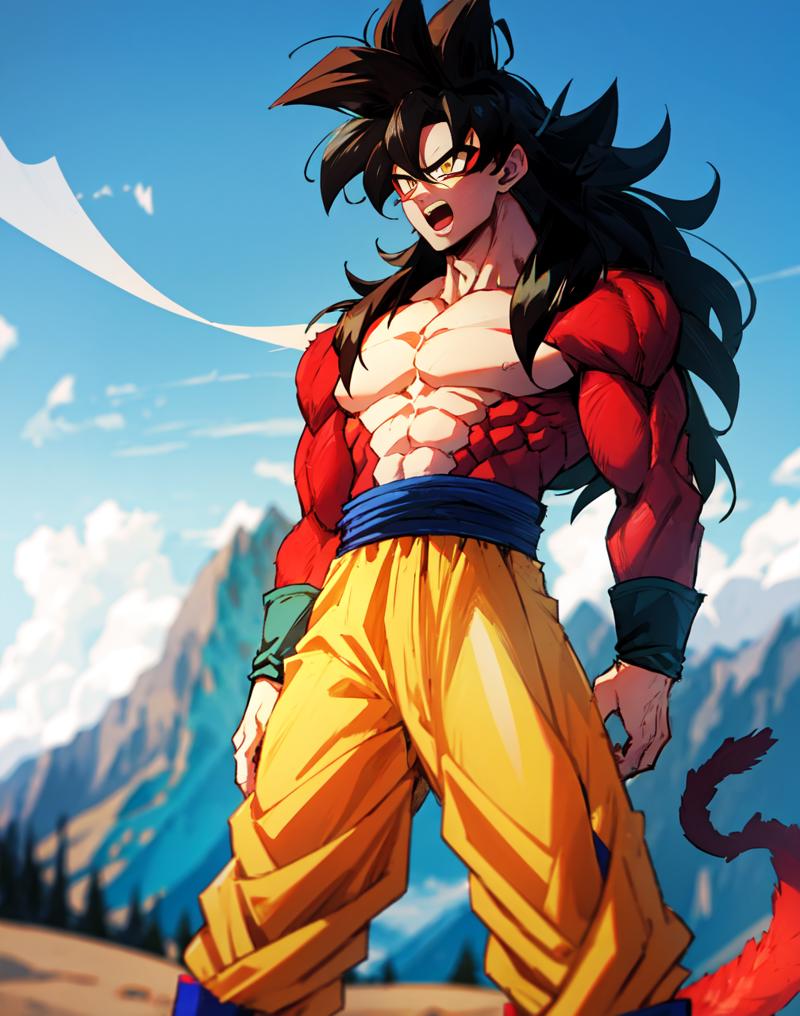 Super Saiyan 4 png images