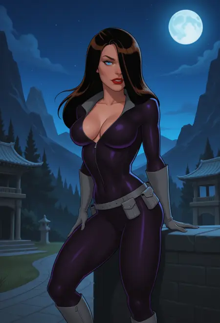 Talia al Ghul, (Something Unlimited/DC comics), LoRA, Illustrious XL