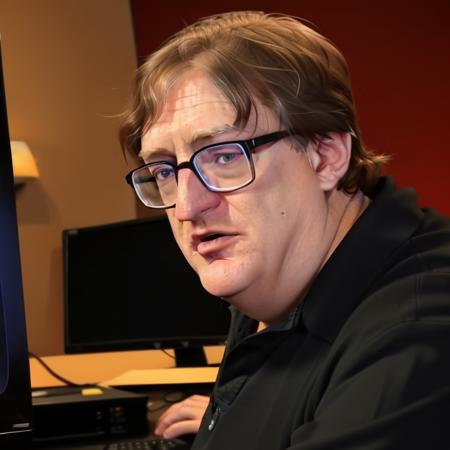 Gabe Newell aka Gaben (Valve) - Gaben_01, Stable Diffusion LoRA