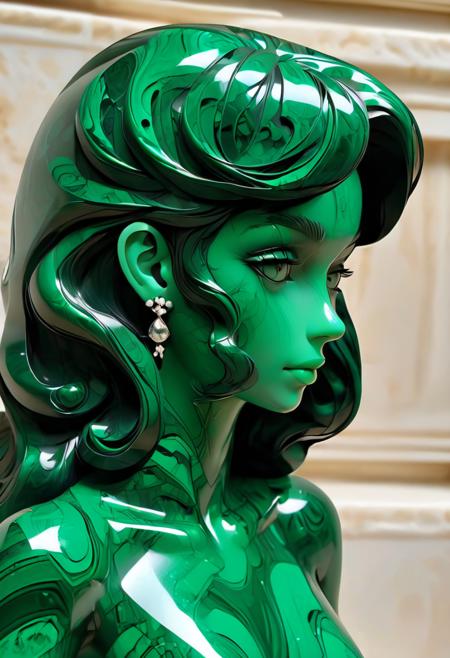 Malachite Style SDXL V1