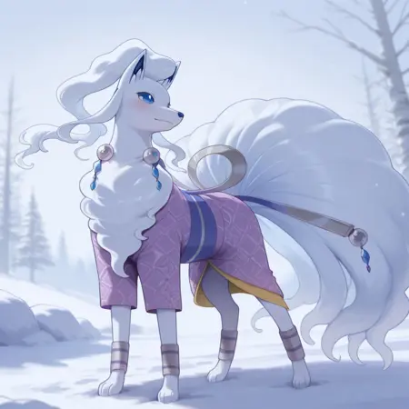 Sacred Style Alolan Ninetales