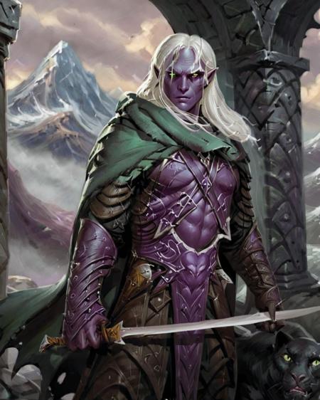 Drizzt Do'Urden XL - Experimental SDXL lora training process (8gb vram ...