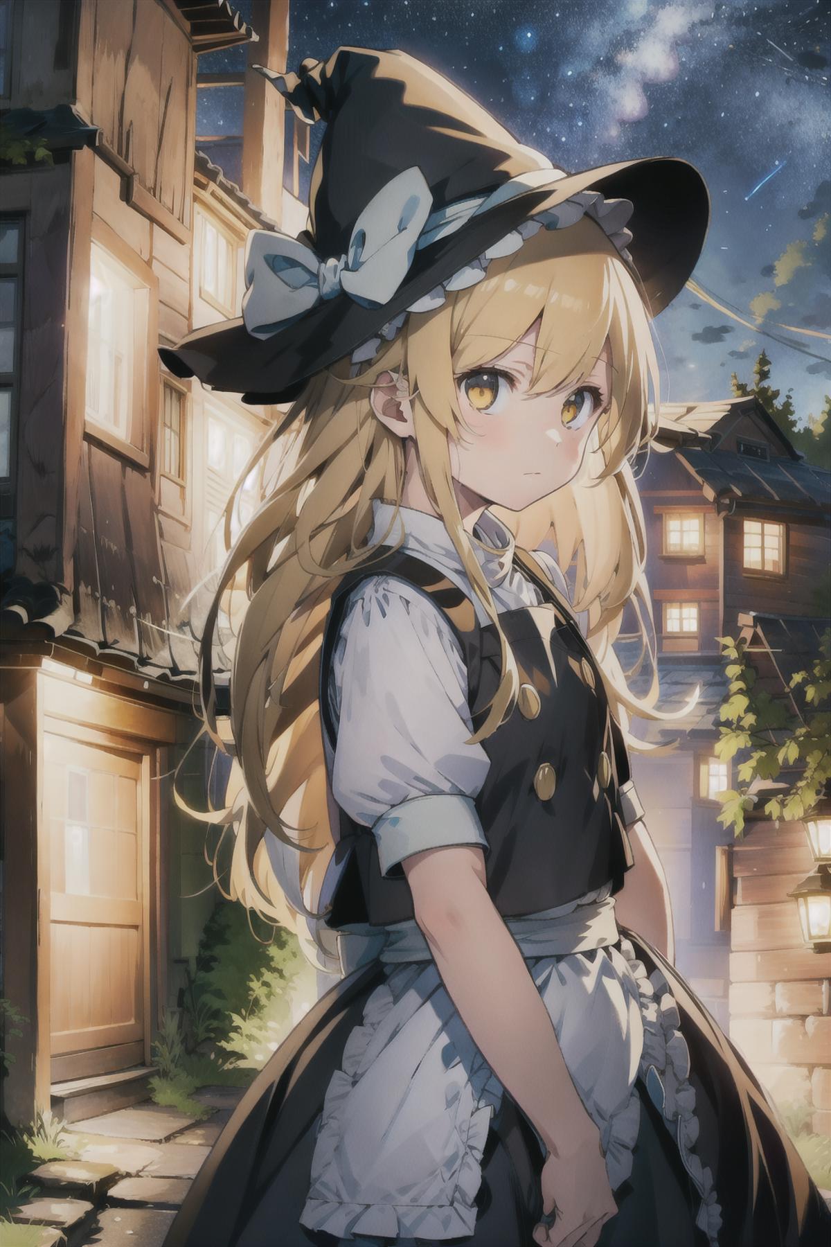 kirisame marisa (touhou) 雾雨魔理沙 东方project image by Glinker