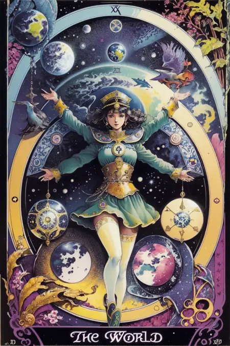 Ultimate Tarot - 22 Majors Arcana - 13 Styles