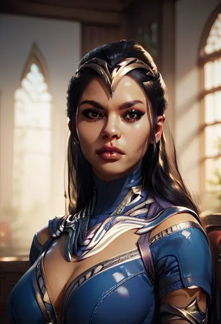 Kitana MK1 Maskless - By Request