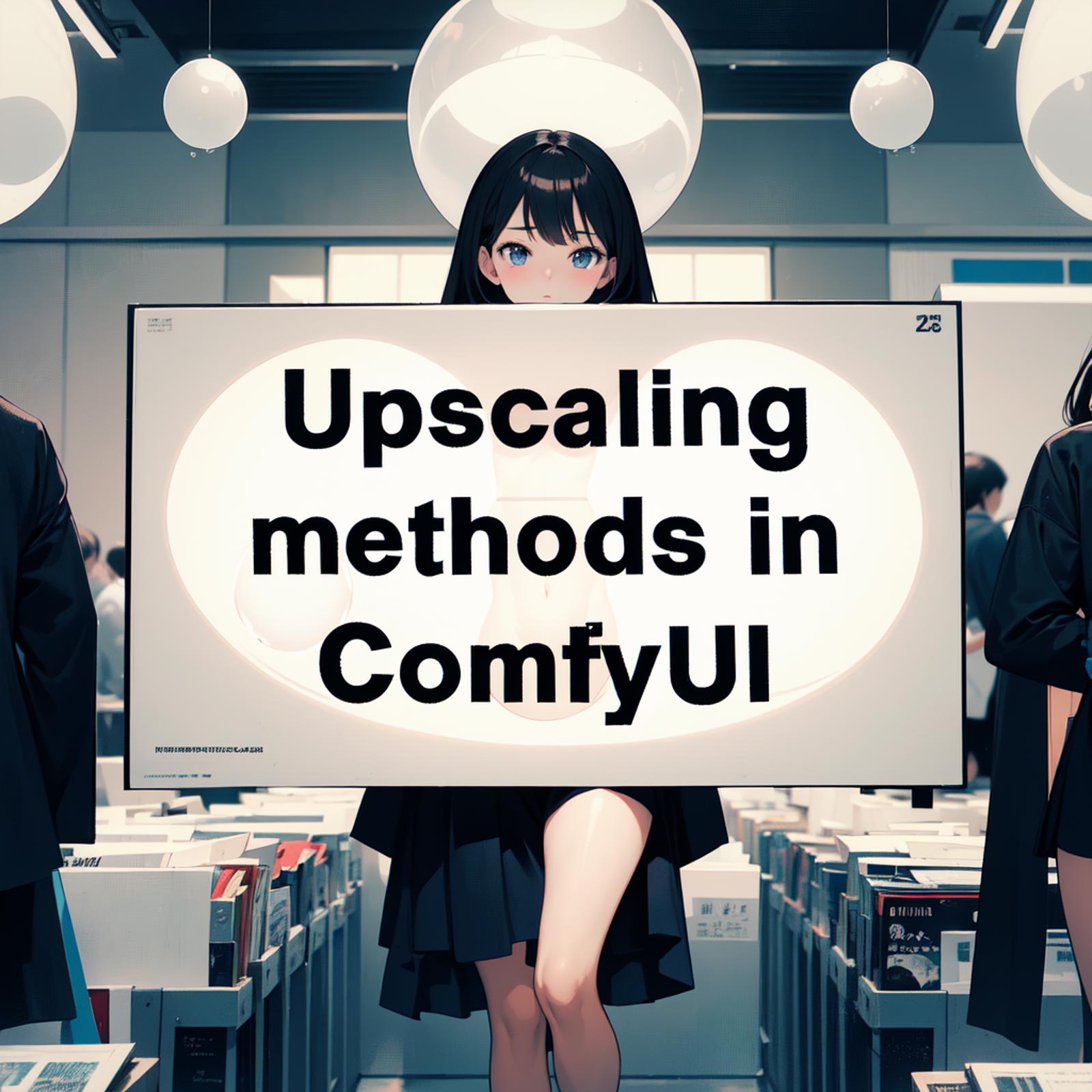Upscaling methods in ComfyUI
