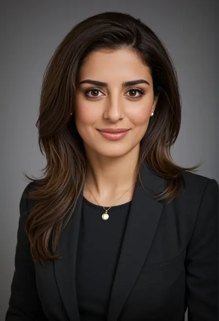 Nargess (Imaginary Persian Model)