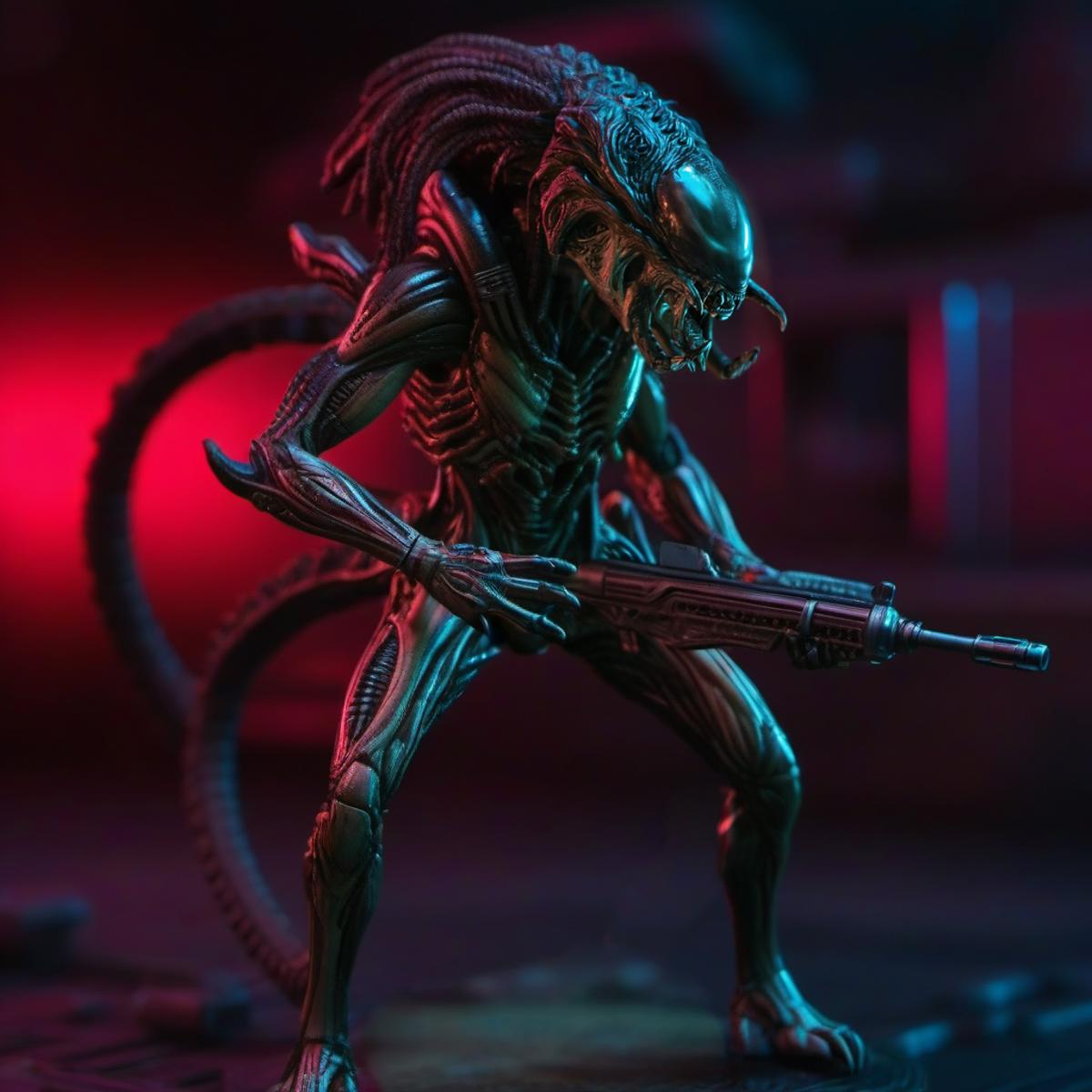 Predalien - Alien / Predator franchise - SDXL image by PhotobAIt