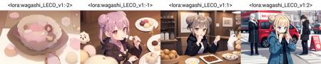 1girl, eating dango, dumpling, <lora:wagashi_LECO_v1:-2>, wagashi, food focus , double_bun, coat