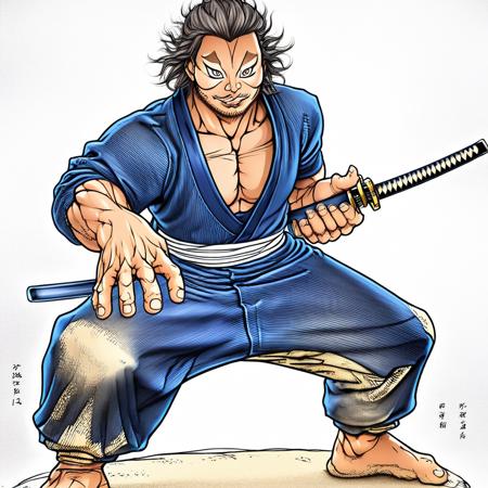 Miyamoto Musashi (Baki) - Miyamoto Musashi (Baki) | Stable Diffusion XL ...