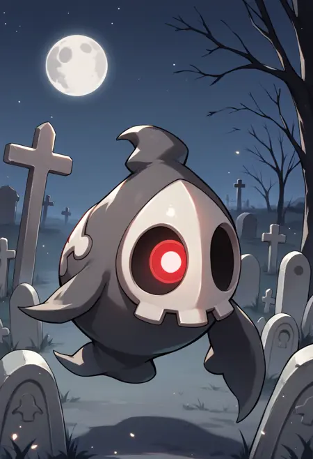 Duskull / ヨマワル (Pokémon) [Pony Diffusion]
