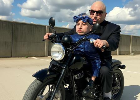 Dr Evil and Mini Me - Austin Powers franchise - Flux1.D v1.0