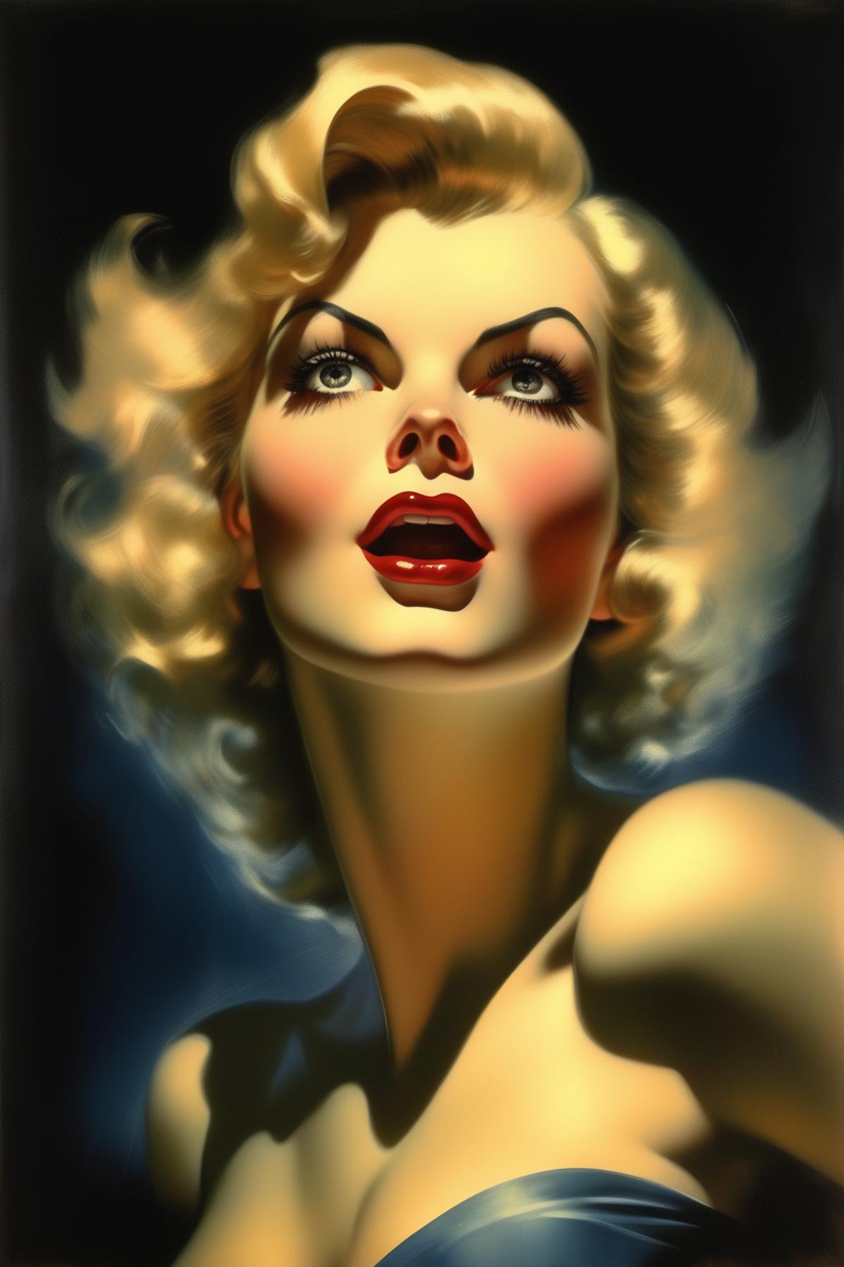 Rolf Armstrong Style image by Kappa_Neuro