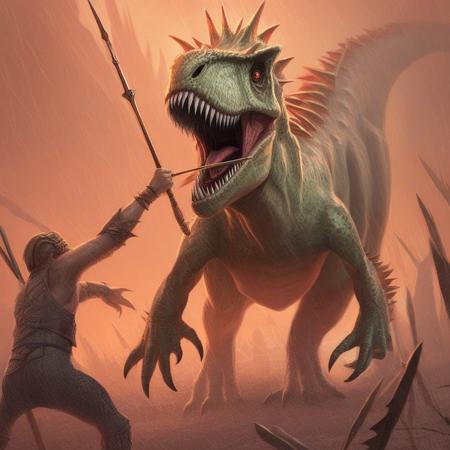 Fantasy Card Art XL - Dinosaurs V1
