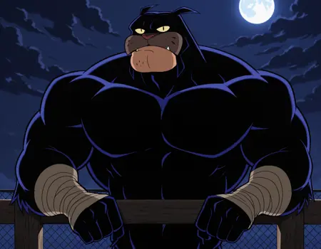 wildcat - batman brave and the bold ( Illustrious )