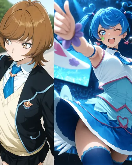財前葵(Skye Zaizen)/ブルーエンジェル(BlueAngel) 遊戯王VRAINS(Yu-Gi-Oh! VRAINS)