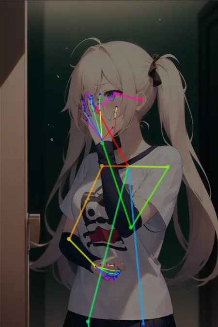 [OpenPose] Covering face