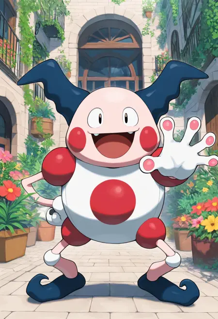 Mr. Mime: Barrier | バリヤード (Pokedex #0122)