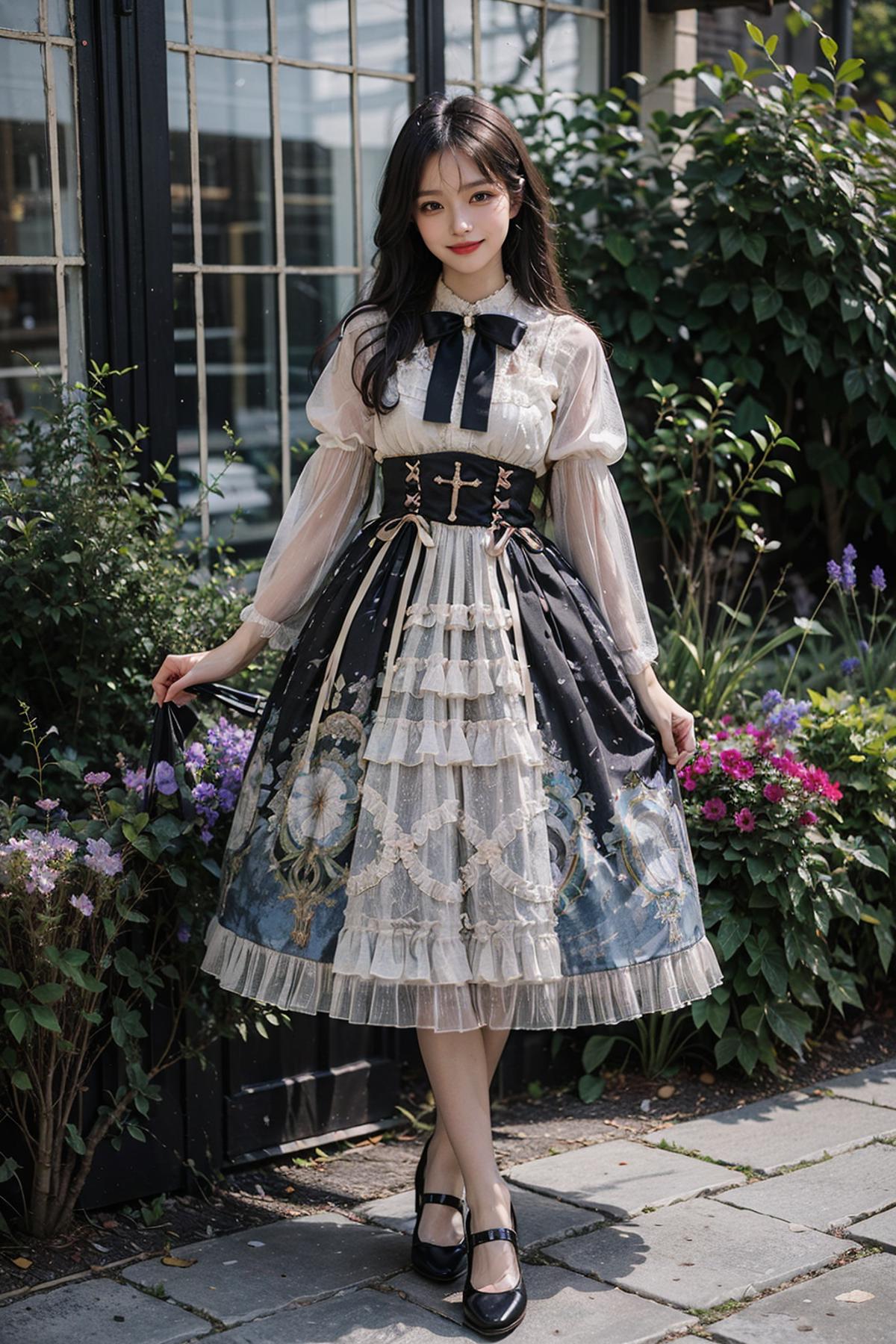 [Realistic] Modern victorian fashion dress | 洛丽塔裙子 | ロリータ ドレス Vol.2 image by cyberAngel_